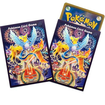 Card Sleeves - Osaka DX Grand Opening Moltres, Articuno & Zapdos (64-Pack) (Pokemon Center Japan Exclusive)