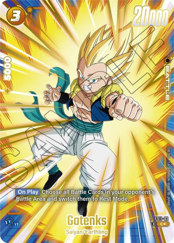 Gotenks (FS11-02) (Gold) [Starter Deck EX: The Phase of Evolution]