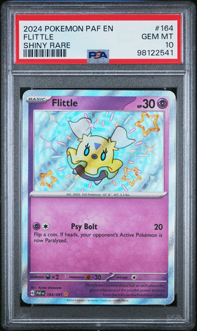 PSA 10 Shiny Flittle - 2024 Paldean Fates 98122541