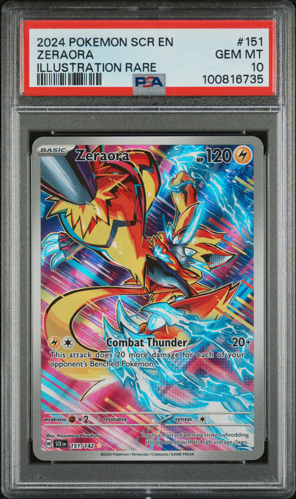 PSA 10 Zeraora - 2024 Stellar Crown 100816735